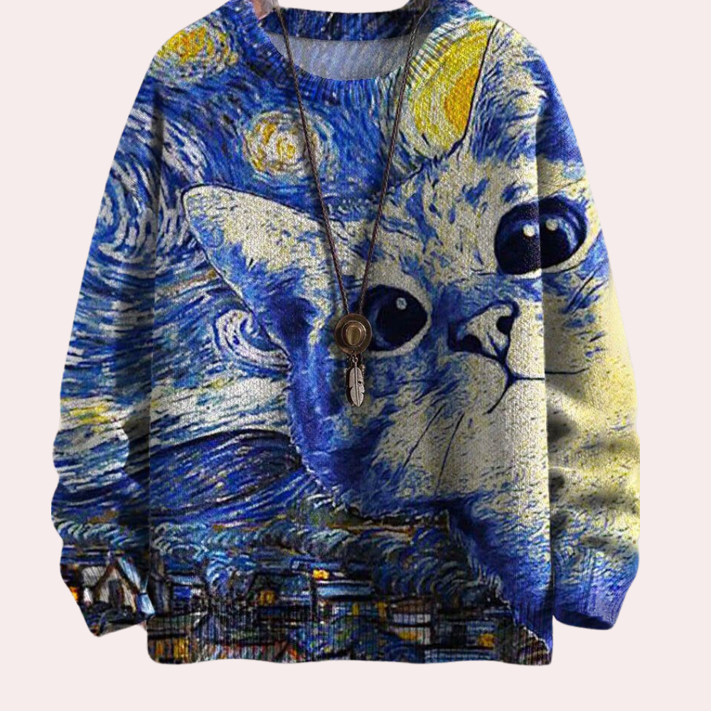 Damenschal-Pullover Luxus Weich - IdealeKleiden
