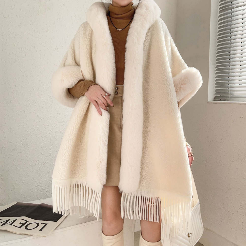 Écharpe d'hiver douce et élégante pour femme