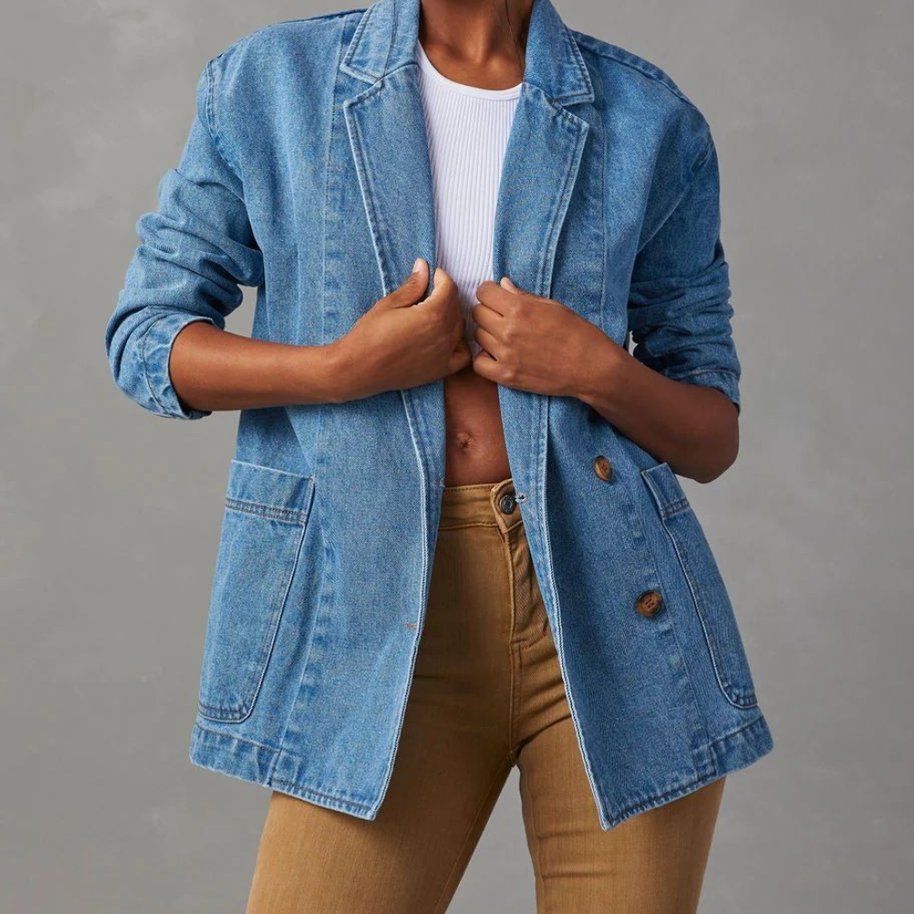 Veste en jean tendance pour femme - Tendance automne