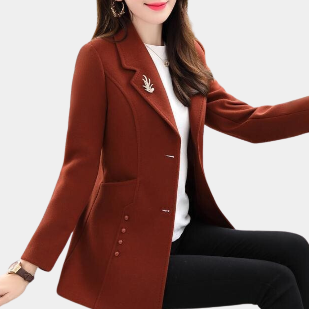Élégant manteau pour femme modèle automne