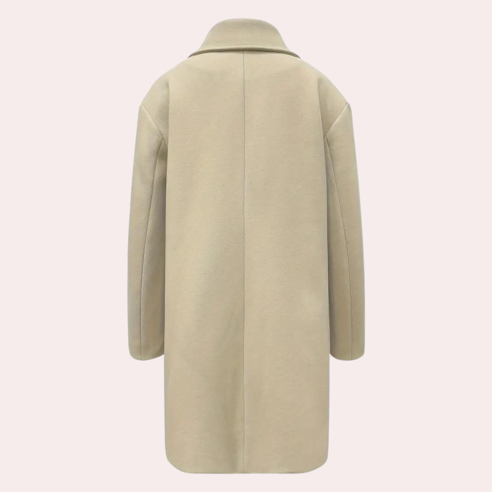 Elegante Damen Winterjacke Einfarbig - IdealeKleiden