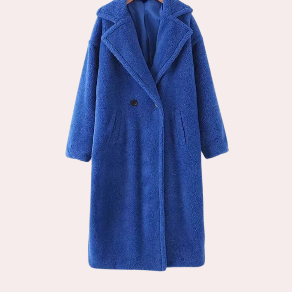 Manteau élégant pour femme Peluche douce Luxe