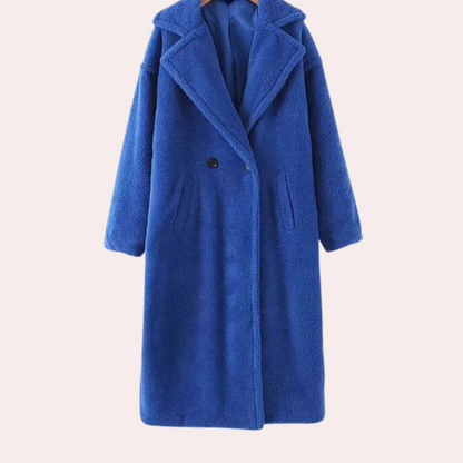 Manteau élégant pour femme Peluche douce Luxe