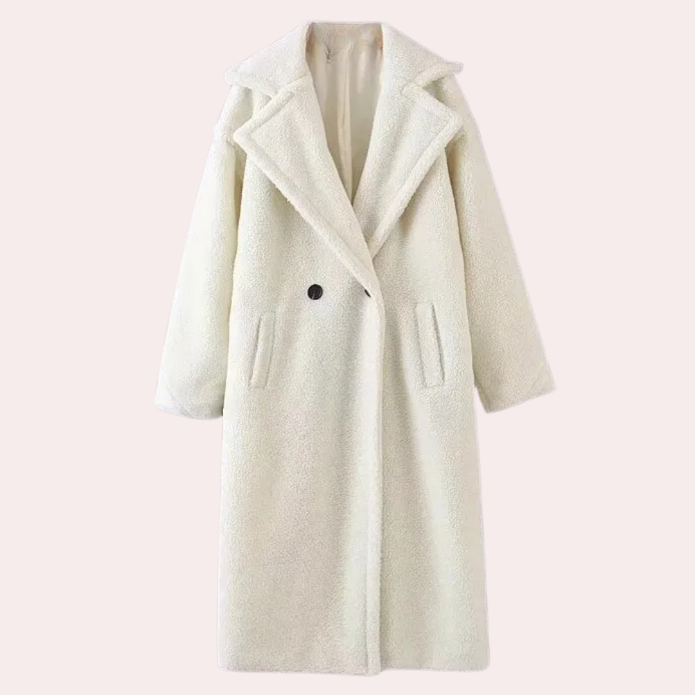 Manteau élégant pour femme Doux et chaud en peluche