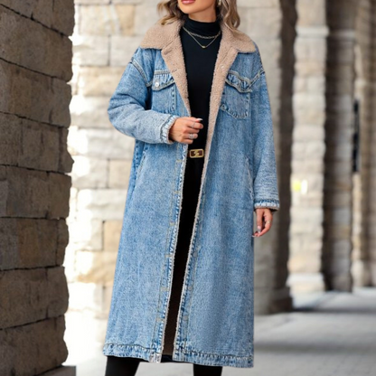 Veste en jean légère pour femme Hiver