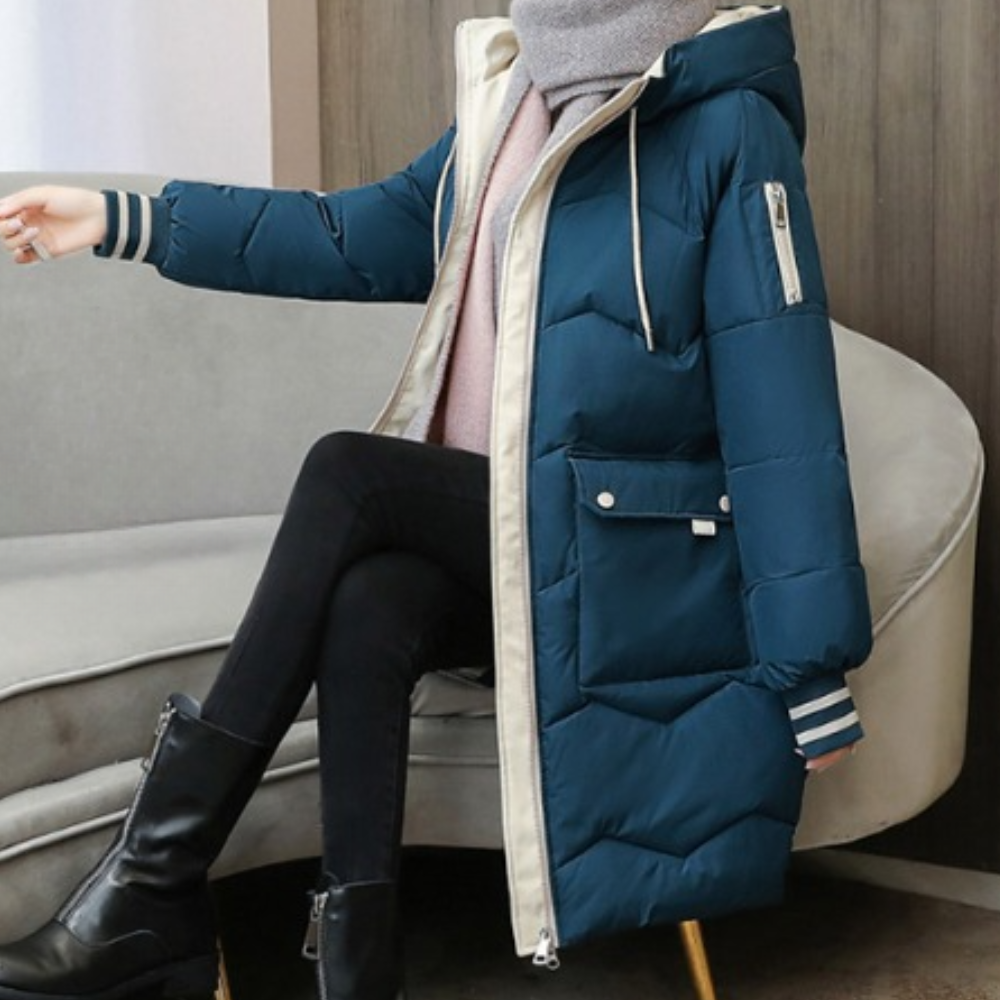 Doudoune chaude pour femme épaisse et polaire