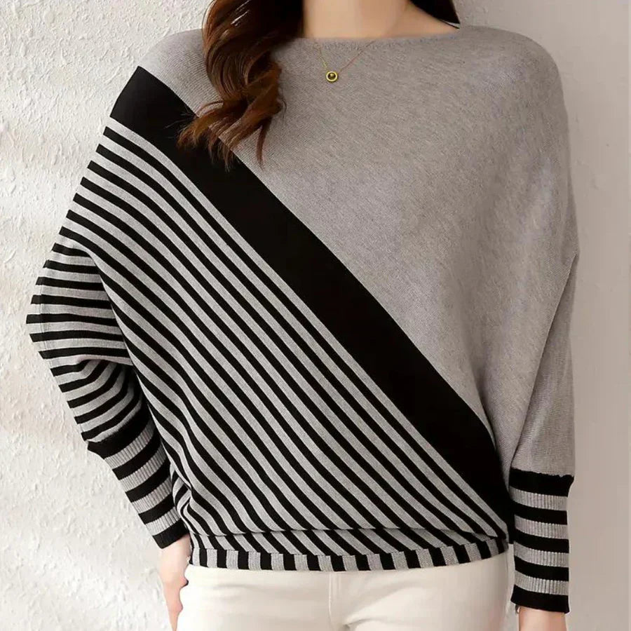 Oleda – Pull-over tricoté de luxe au design élégant