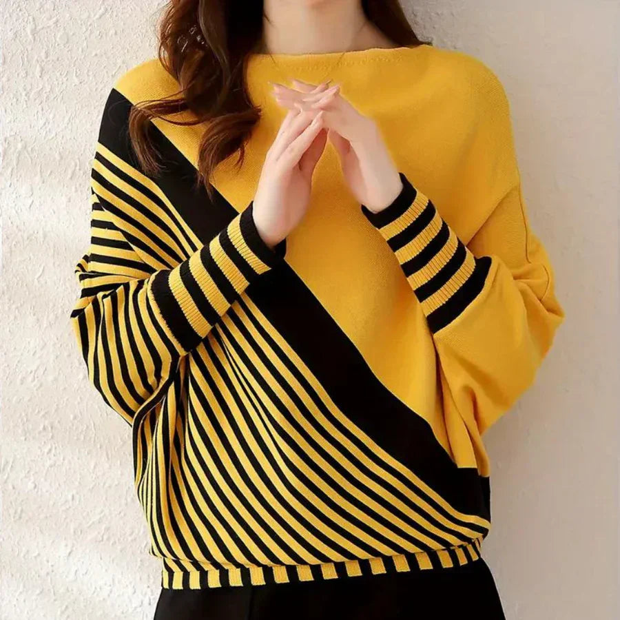 Oleda – Pull-over tricoté de luxe au design élégant