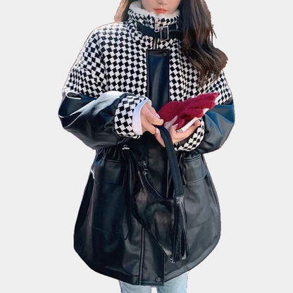 Robe d'hiver chaude pour femmes, veste en peluche