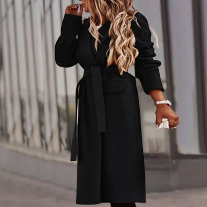 Veste femme élégante avec ceinture chic