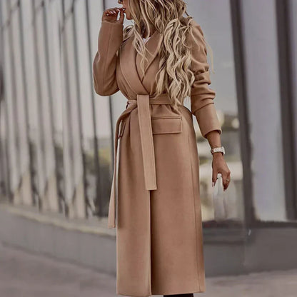 Veste femme élégante avec ceinture chic