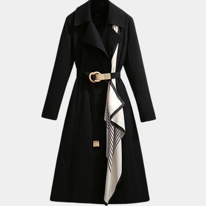 Manteau Élégant pour Femme Classique Croisé