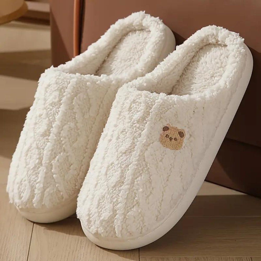 Chaussons chauds Hiver Confortables Amusants