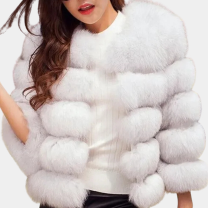 Manteau d'hiver élégant pour femme Élégant Chaud