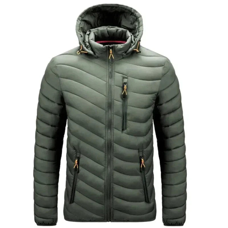 Herren Daunenjacke Outdoor Warm Isoliert - IdealeKleiden