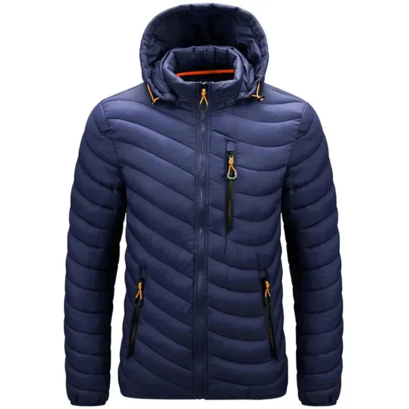 Veste d'extérieur homme chaude en duvet