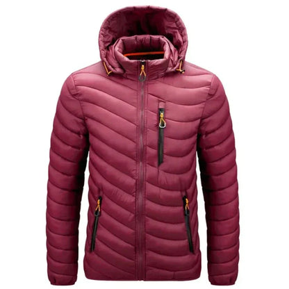 Veste d'extérieur homme chaude en duvet