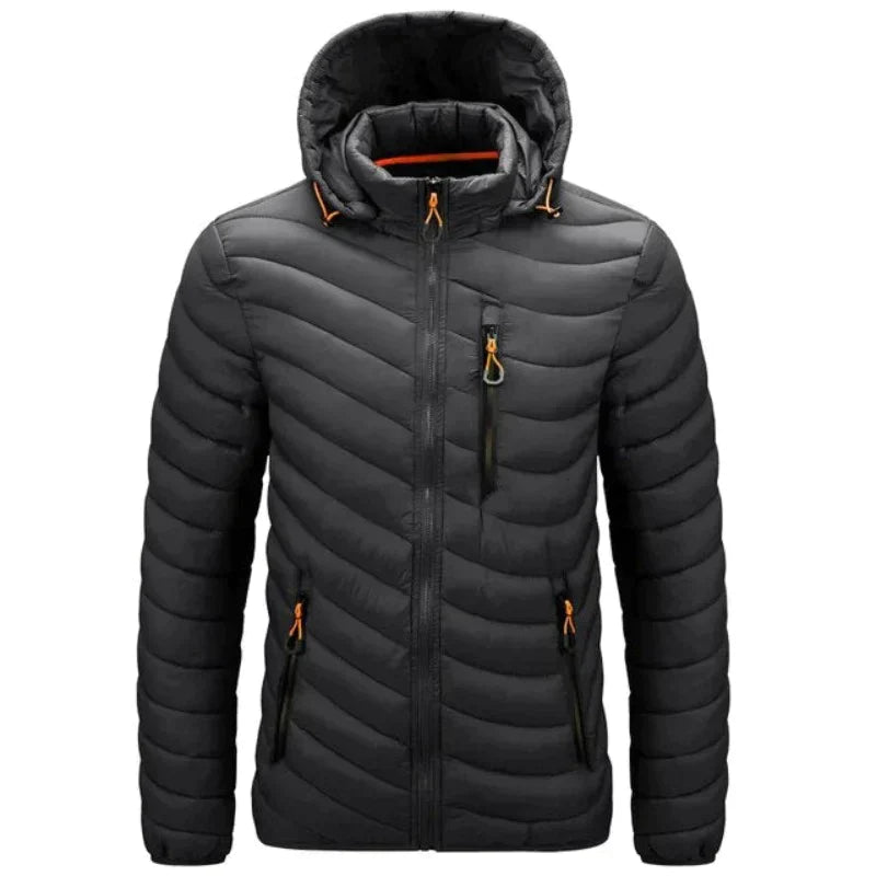 Veste d'extérieur homme chaude en duvet