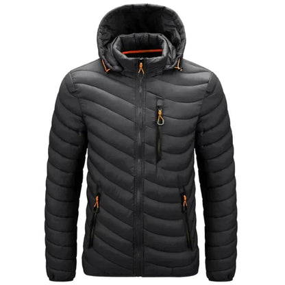 Veste d'extérieur homme chaude en duvet