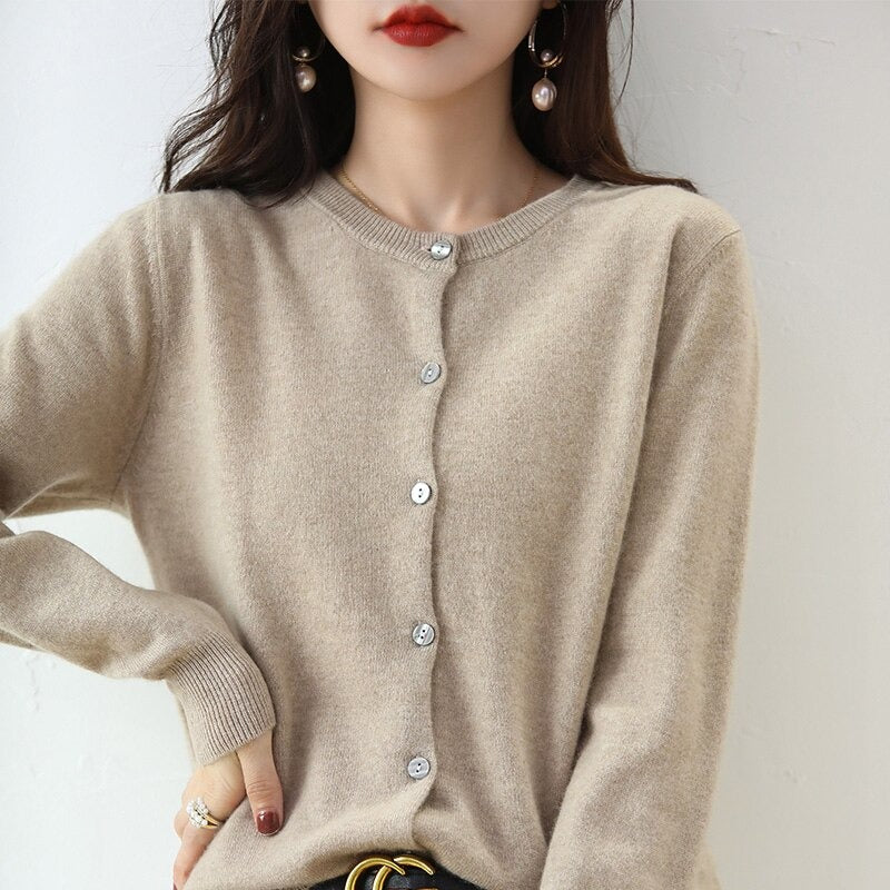 Cardigan Femme Moderne Élégant