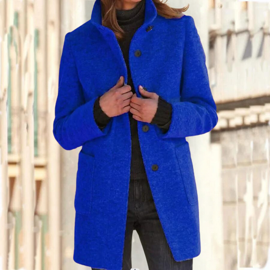 Veste élégante pour femme col montant chic