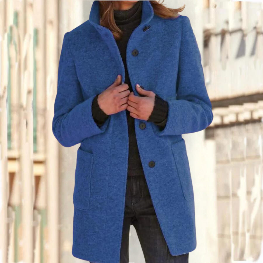 Veste élégante pour femme col montant chic