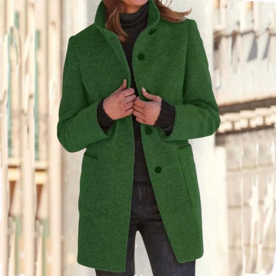 Veste élégante pour femme col montant chic