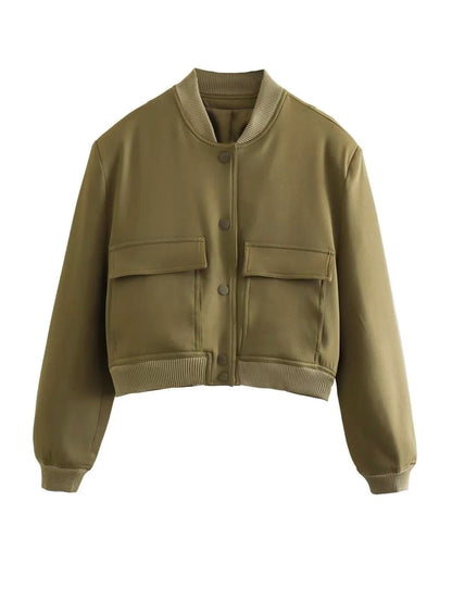 Veste stylée femme Bomber moderne classique