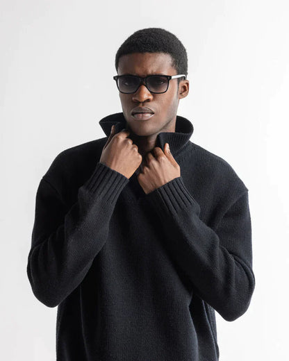 Herren Strickpullover Modern Wollig - IdealeKleiden