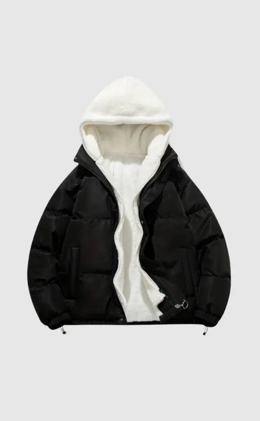 Damen Winterjacke Warm Isoliert mit Kapuze - IdealeKleiden