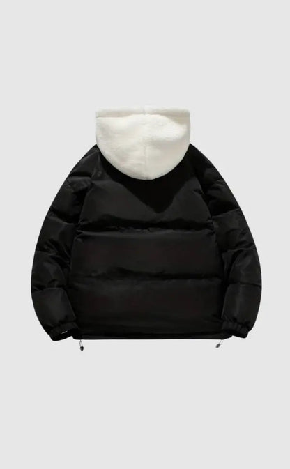 Warme Winterjacke Damen Reißverschluss Soft - IdealeKleiden