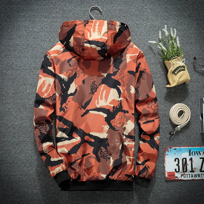 Tarnjacke Militärstyle Camo - IdealeKleiden