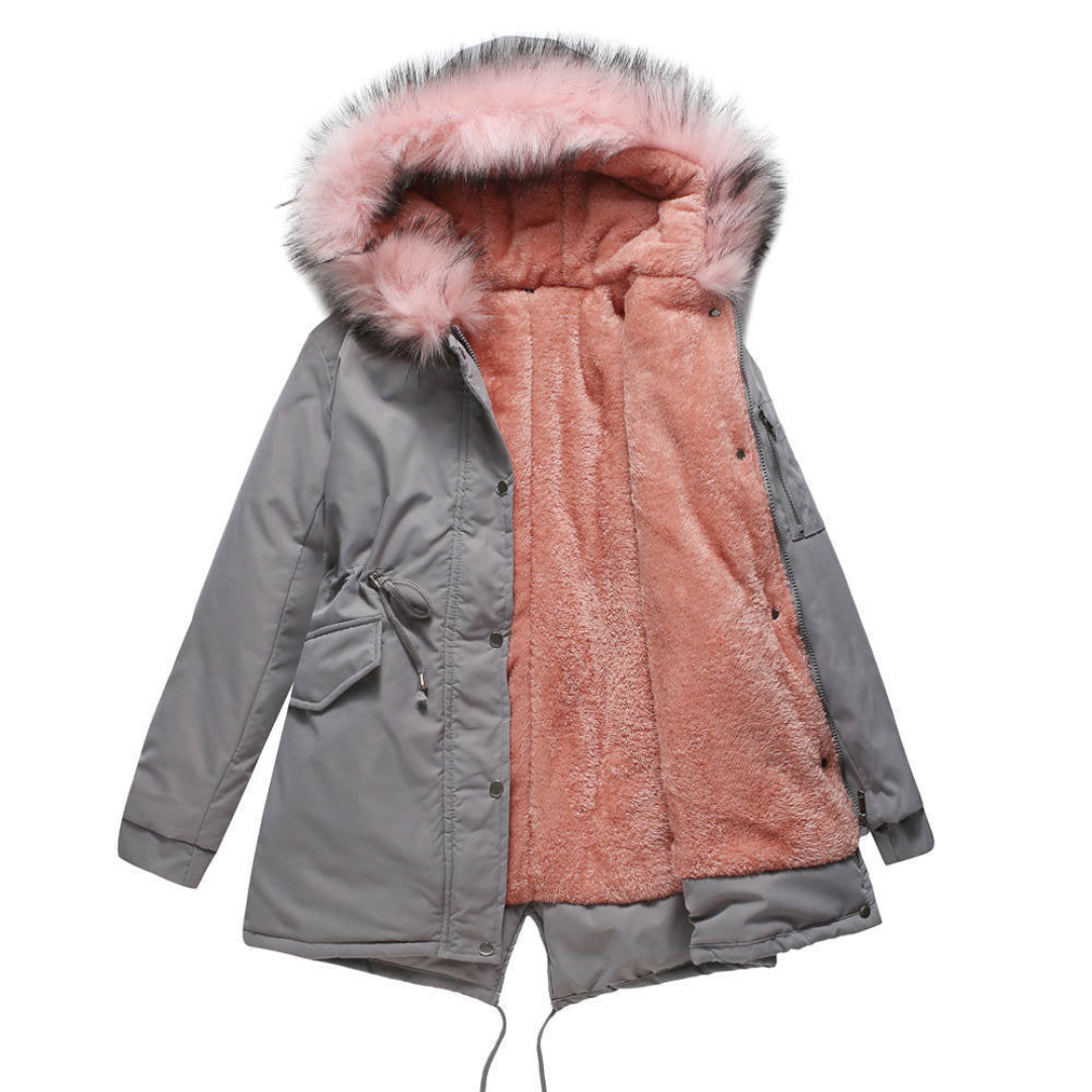 Parka d'hiver pour femme classique et stylé