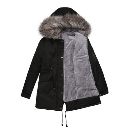 Parka d'hiver pour femme classique et stylé