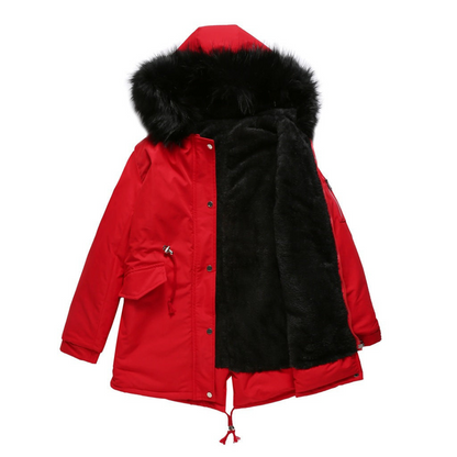 Parka d'hiver pour femme classique et stylé