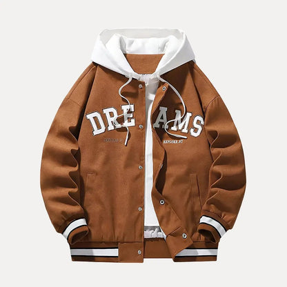 Veste universitaire stylée avec capuche