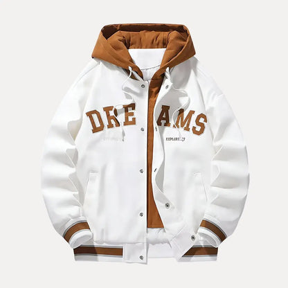 Veste universitaire stylée avec capuche
