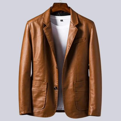 Blouson en cuir élégant pour femme design de luxe