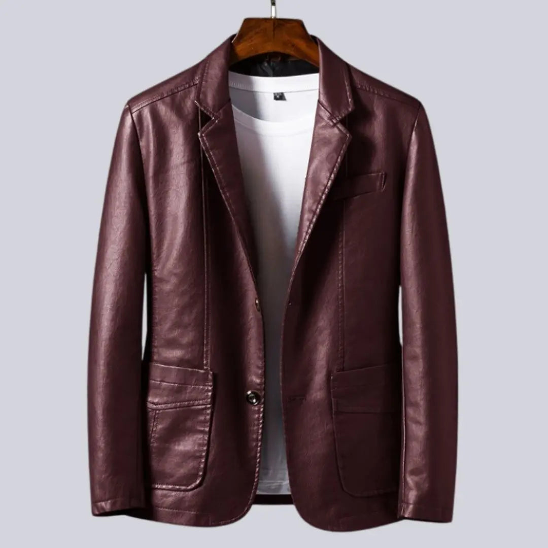 Blouson en cuir élégant pour femme design de luxe
