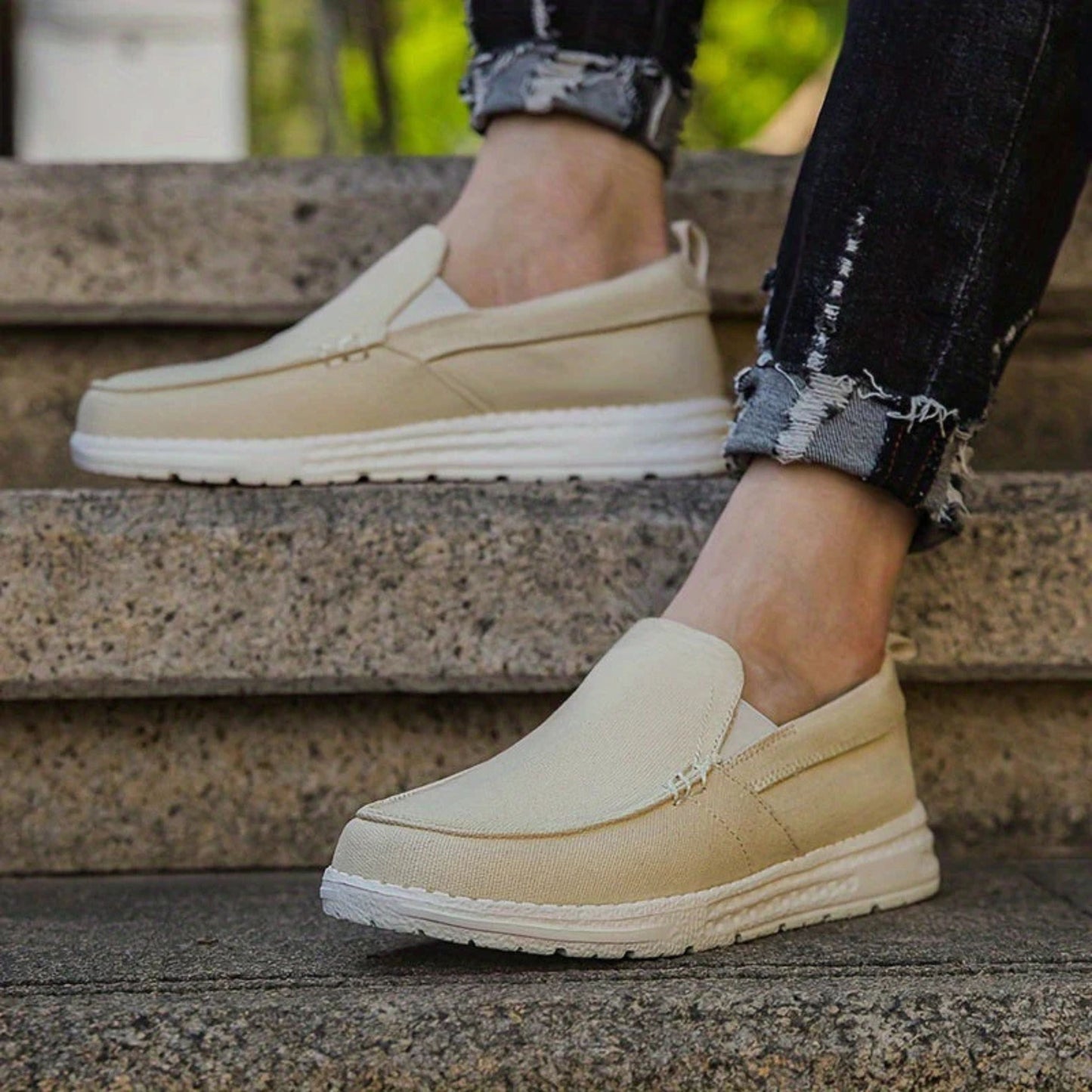 Chaussures pour hommes confortables, orthopédiques, de course, confort