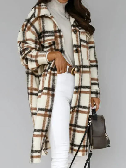 Manteau en laine stylé pour femme Élégance