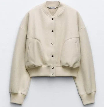 Gilet matelassé bombardier doux pour femme