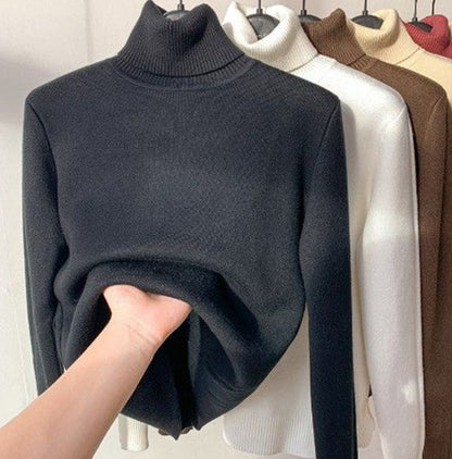Pull en alpaga doux chaud grande taille