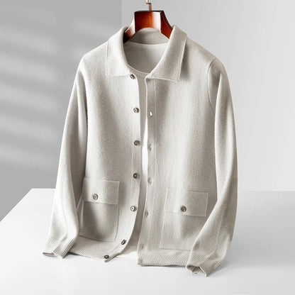 Veste d'hiver élégante noire pour homme