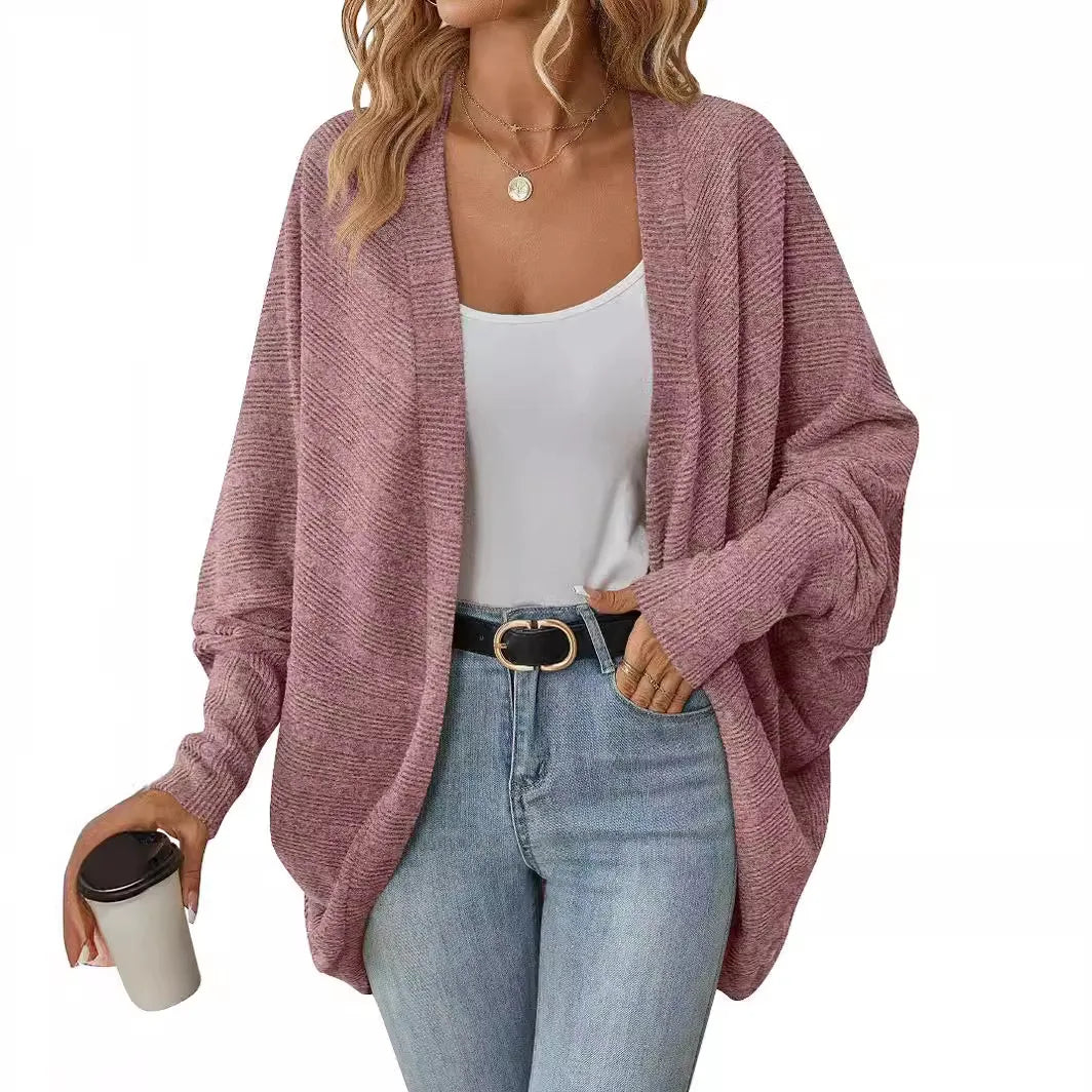 Gilet long élégant pour femme automne hiver