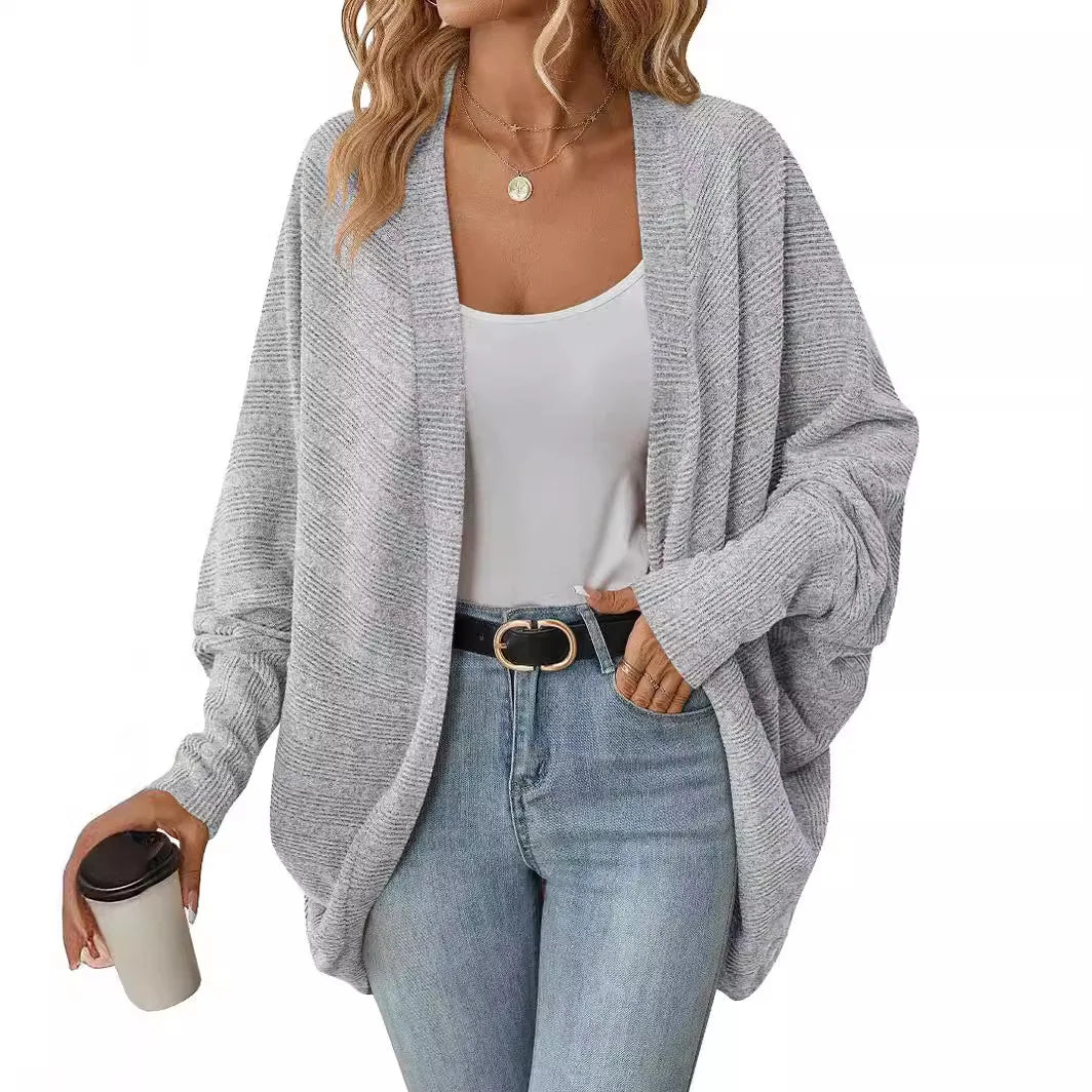 Gilet long élégant pour femme automne hiver