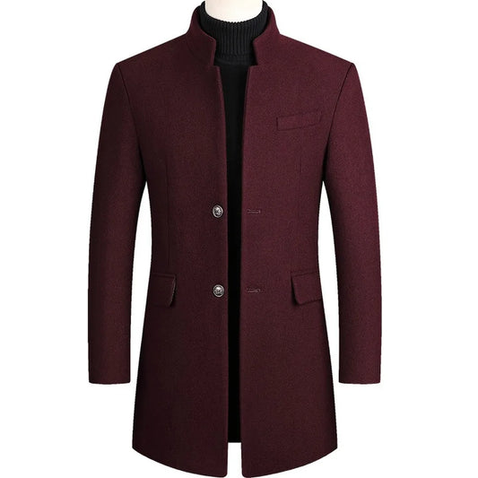 Schmale Damenjacke Wolle Elegantes Design - IdealeKleiden