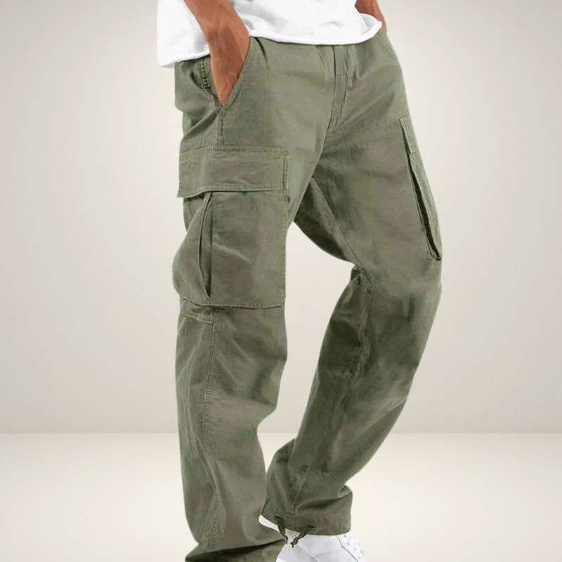 Pantalon cargo homme coton Confortable