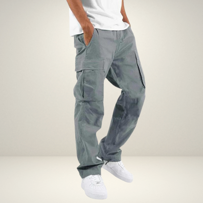 Pantalon cargo homme coton Confortable