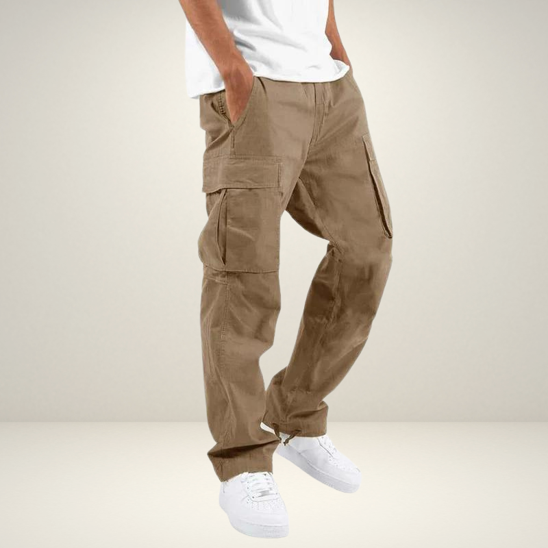 Pantalon cargo homme coton Confortable